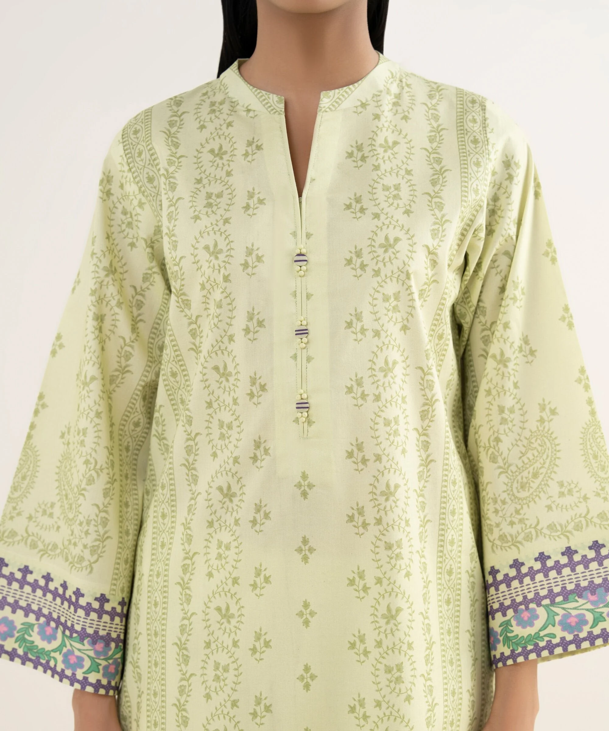 Sapphire Stitched 3 Piece Lawn PESGS26V022B (Y-177 184) J(6) - Image 5