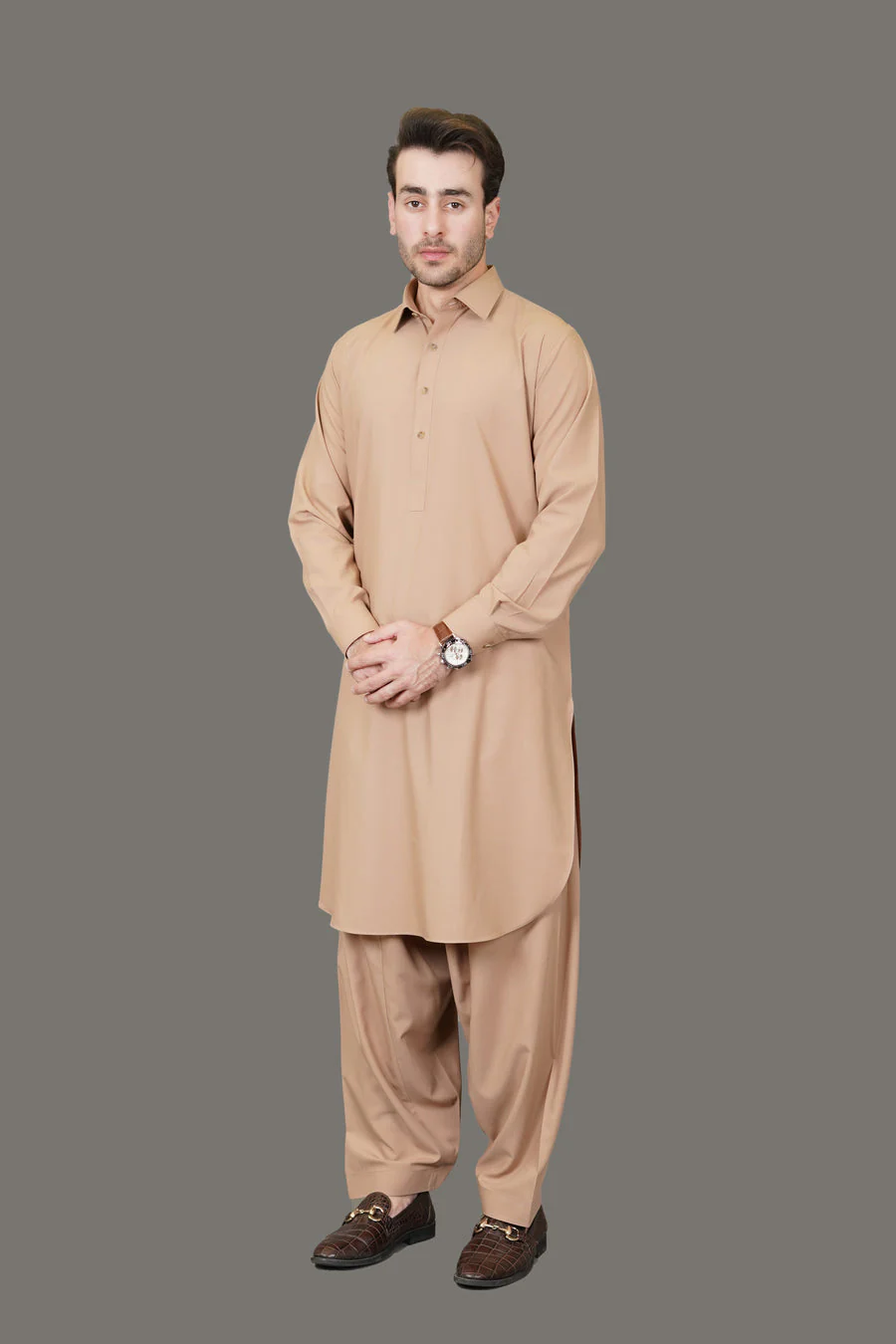 Shalwar Kameez-Antalya Egyptian Cotton-040-001 NY F-22 J(M1)