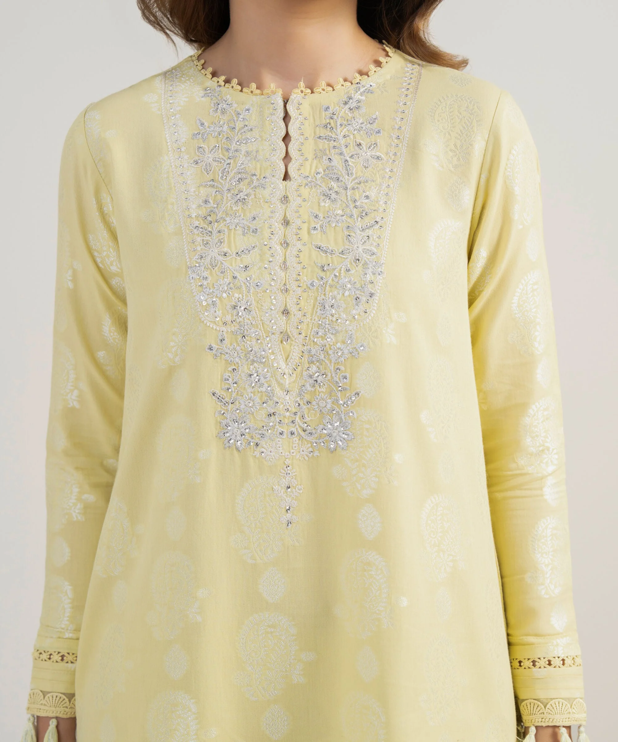 Sapphire Stitched Jacquard 3 Piece U3FE-LXS26V4-5 J(25) Y155 - Image 5