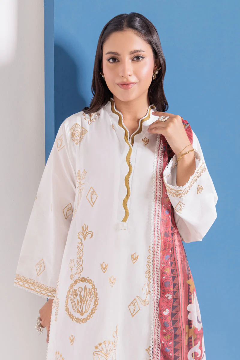 White-Cambric-3 Piece (WPS25SE3085) - Image 3