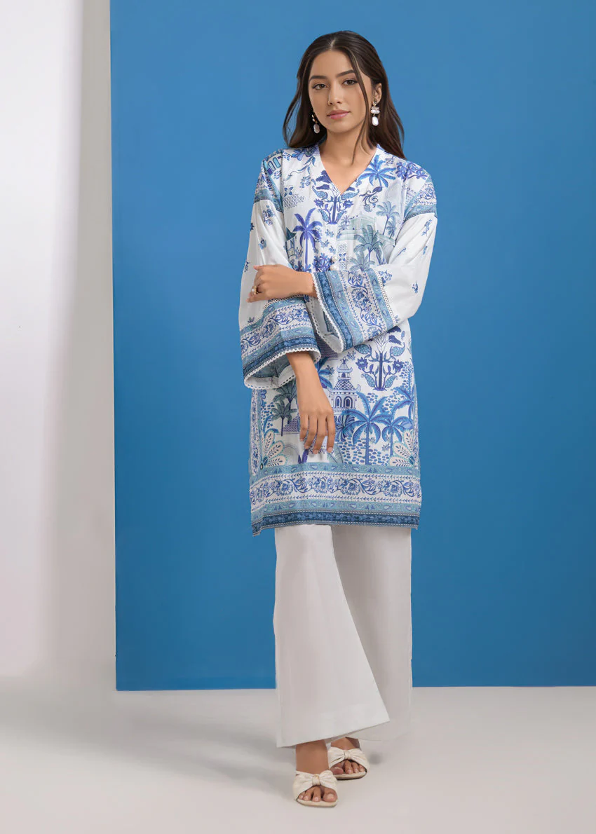 White-Lawn-1 Piece (WPS251P3069) (Y-81) J(FW8) - Image 3