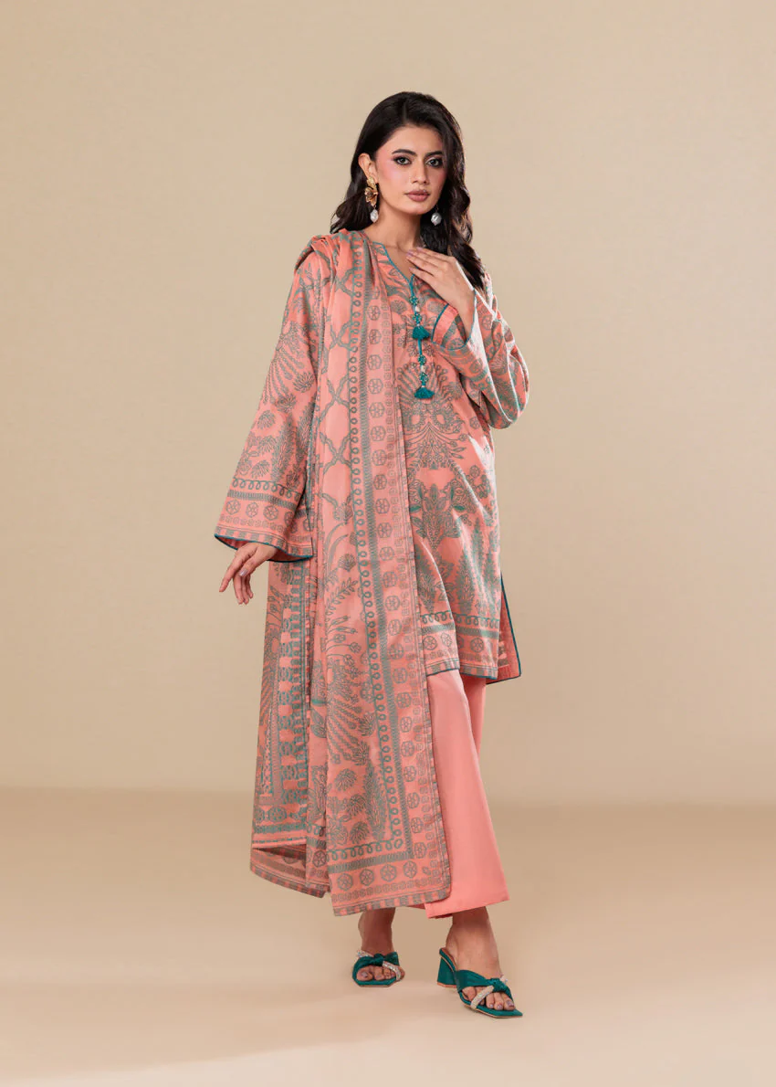 Peach-Jacquard-3 Piece (WP3PSBS26B2M28) J(137) y(145)