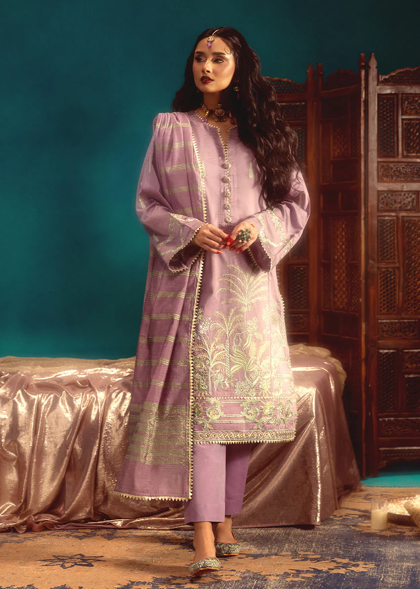Lilac-Cotton-Silk-3 Piece (WP3PSFW25F10N4) J(148) (Y-116T)